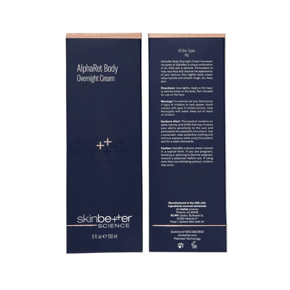 skinbetter® AlphaRet Body Overnight Cream