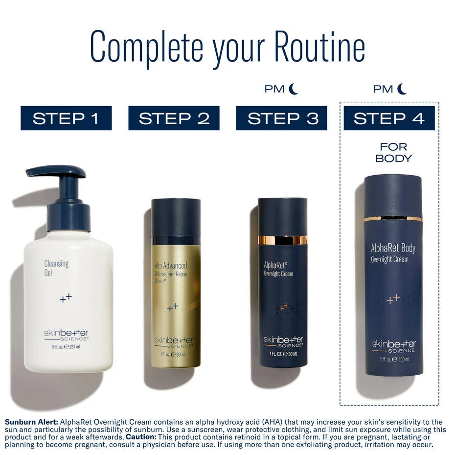 skinbetter® AlphaRet Body Overnight Cream